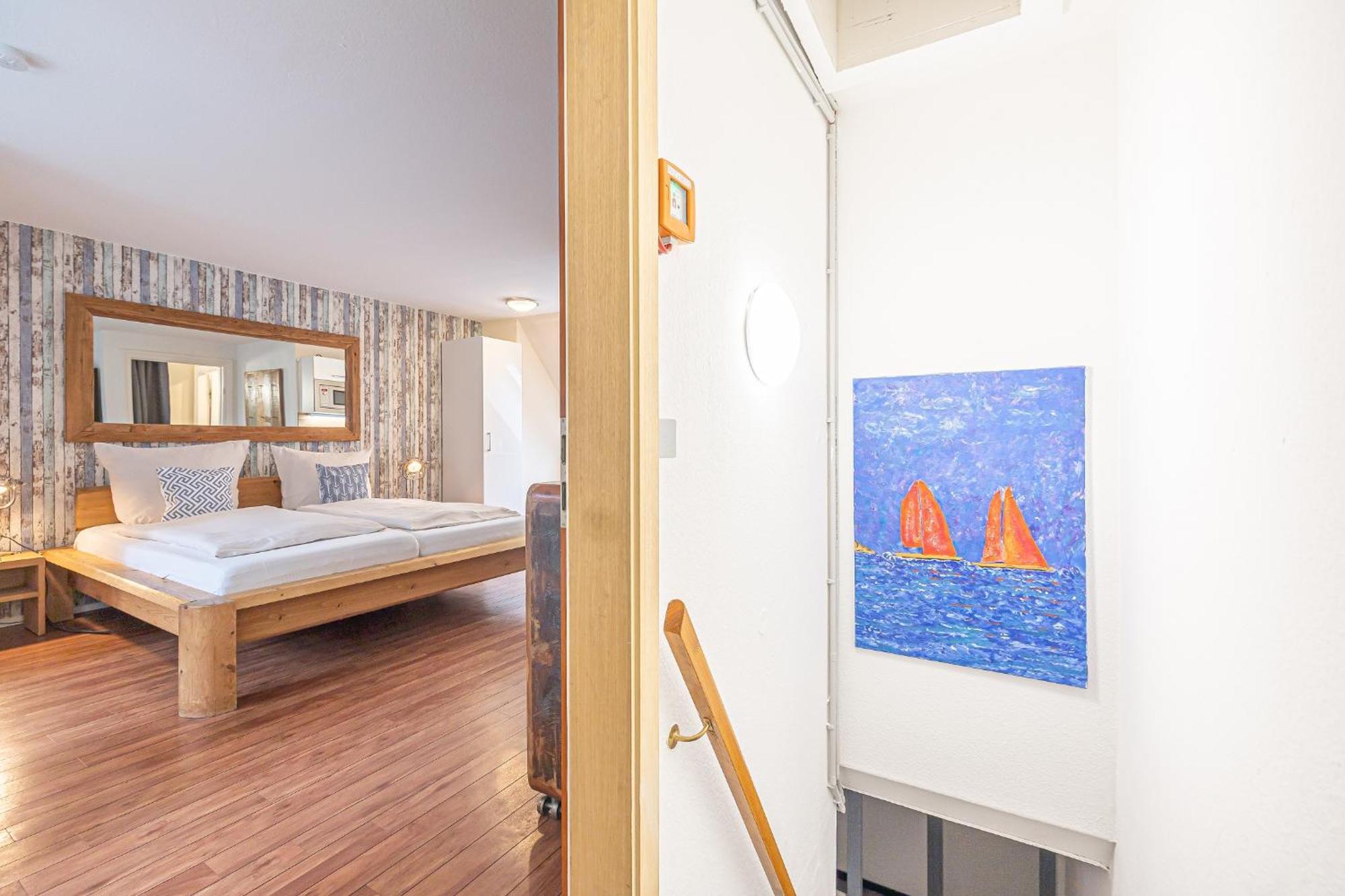 Fewo1846 - Kajuete Am Nordermarkt - Maritim Eingerichtetes Studio-Apartment Im Stadtzentrum Фленсбург Экстерьер фото